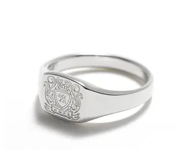 [ 연마 완료 ] 스몰 시그넷 반지 SYMPATHY OF SOUL