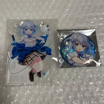 주문토끼 치노 아크릴 스탠드 캔뱃지