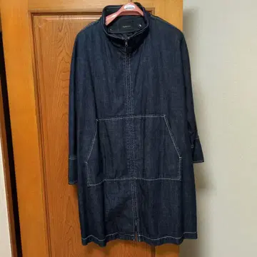 TABASA 라이너 포함 데님 코트