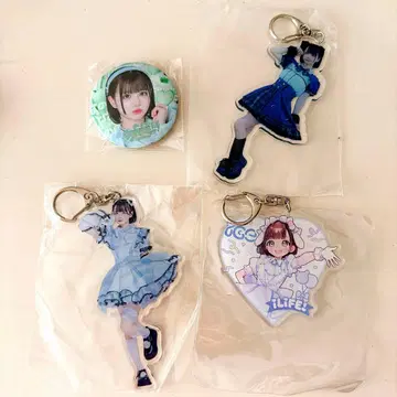 iLiFE! 아이스님 아크릴 키링 캔뱃지