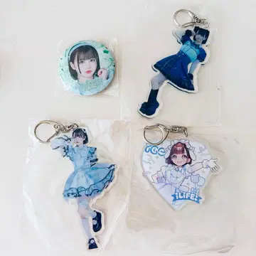 iLiFE! 아이스님 아크릴 키링 캔뱃지