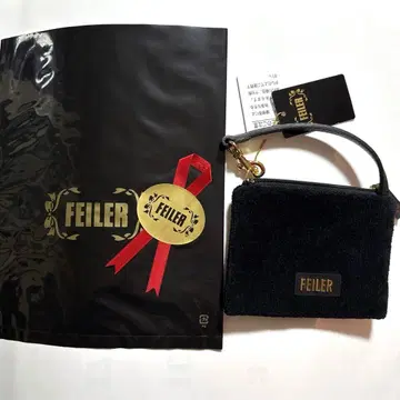 FEILER 페이러 유니컬러 사이드 파우치 블랙