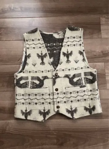 베르베르진 빈티지 베스트 티롤리안