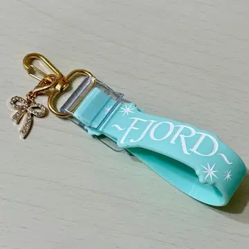 미세스 그린애플 러버 밴드 키링 핸드메이드