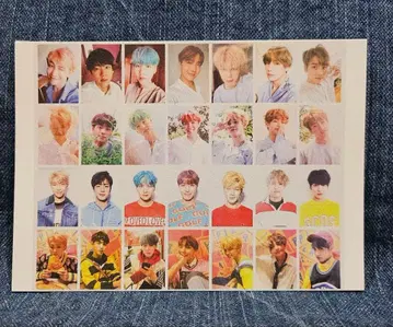 BTS 메모장 1권 10장 100엔 한국 제작자 재고 정리