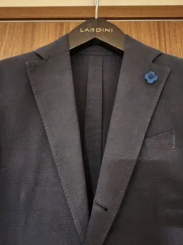 [ 새상품급 ] LARDINI 코튼 자켓 네이비 사이즈 44
