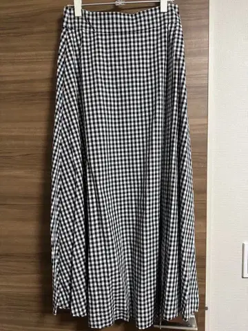 슬로브 이에나 깅엄 랩스커트