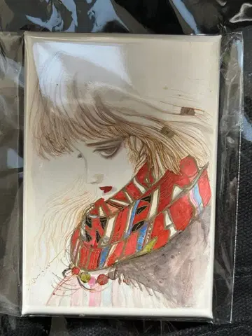 천사의 알 오시이 마모루 스퀘어 캔뱃지 B 극장 굿즈