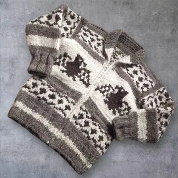 캐나다제 카우친 스웨터 썬더버드