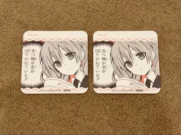 요호 x 보쿠ss 카페 카르타 코스터 2장