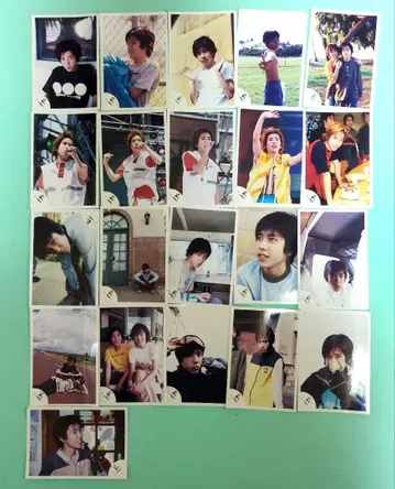 아라시 니노미야 카즈나리 공식 사진 아라시 로고 21장 세트 STARTO