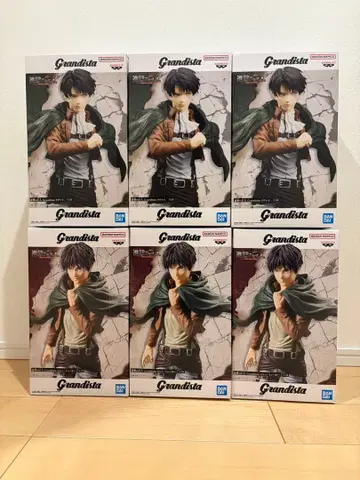 진격의 거인 피규어 6체 세트