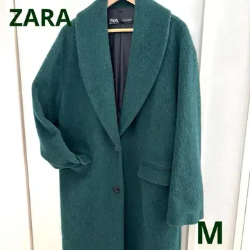 [ ZARA ] 알파카 모헤어 이탈리아 원단 사용 체스터 코트 M