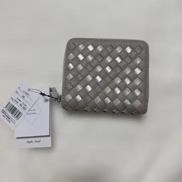 그레이 레가토 라르고 뜨개질 디자인 접이식 지갑