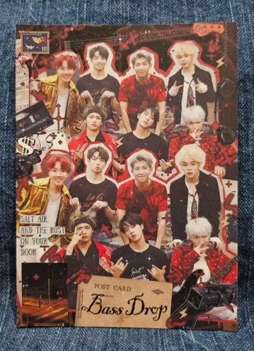 BTS 메모장 1권 10매 100엔 한국 제작자 재고 정리