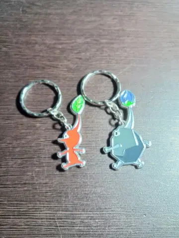 피크민 키링 2개 세트