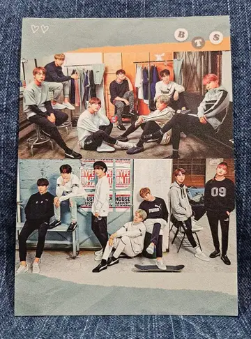 BTS 메모장 1권 10장 100엔 한국 제작자 재고 정리