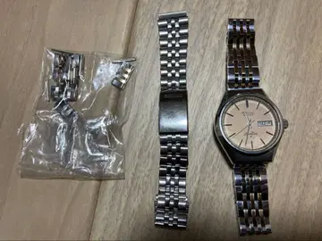 빈티지 seiko silverwave 연어 다이얼 트로피컬 다이얼