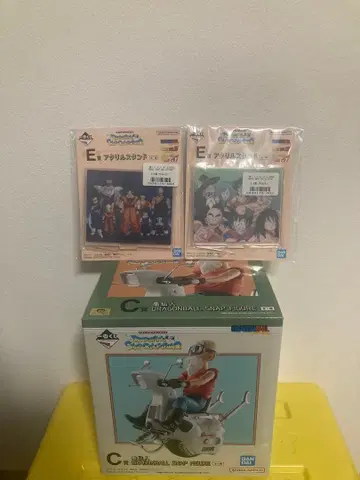 제일복권 드래곤볼 스냅 컬렉션 C상 거북선인 E상 아크릴 스탠드 세트