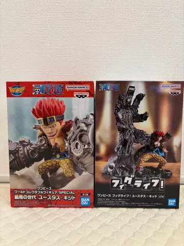 미개봉 원피스 유스타스 키즈 피규어 2체 세트