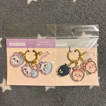 치이카와 (먼작귀) 나눌 수 있는! 3연 아크릴 참 모몽가 헌책방 2세트