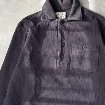 15637 아르마니진 코듀로이 맨투맨 피케 셔츠