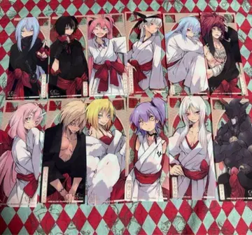 전생했더니 슬라임이었던 건에 대하여 페어 혜택 클리어 책갈피 전 12종