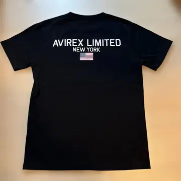 [ 미사용 ] AVIREX LIMITED 티셔츠 M 블랙