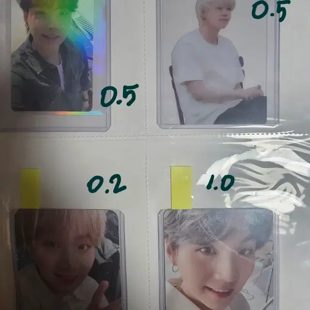 방탄 BTS 슈가 포토카드 양도 (개별) 일괄 우대
