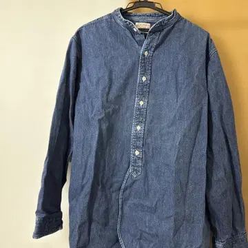 남성용 BONCOURA 데님 셔츠 사이즈 42