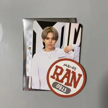 MAZZEL ROOM 포토 카드 스티커 세트 란