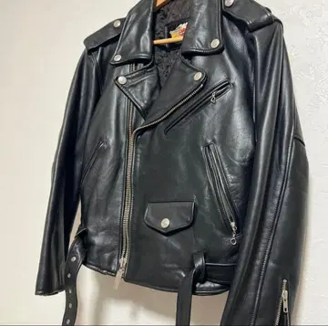 Harley-Davidson 더블 라이더 자켓 블랙