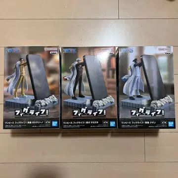 원피스 피그라이프! 삼대장 피규어 세트 아오키지 키자루 사카즈키