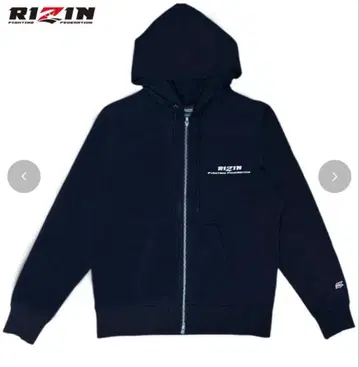 RIZIN 시마무라 콜라보 풀 집업 후드티 블랙 M