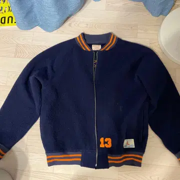 Champion 플리스 바시티 자켓