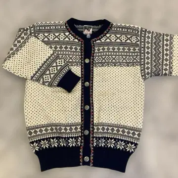 새상품급 DALE of Norway 노르딕 무늬 가디건 니트