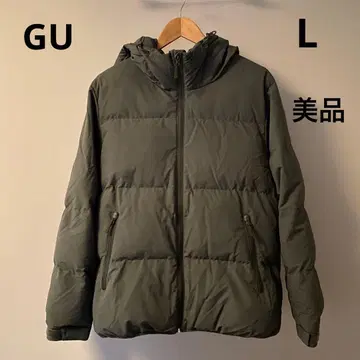 GU 히트 패디드 블루종 다운 자켓 충전솜 블루종