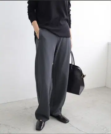 분또 커브 팬츠 그레이 M