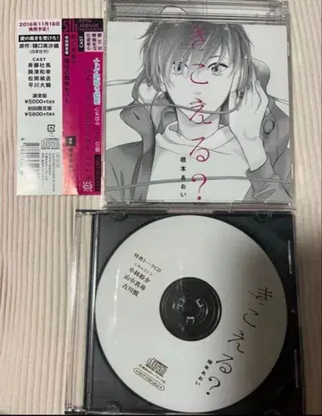 드라마 CD 들리니? 최초 한정판 이성의 한계 세트 특전 CD