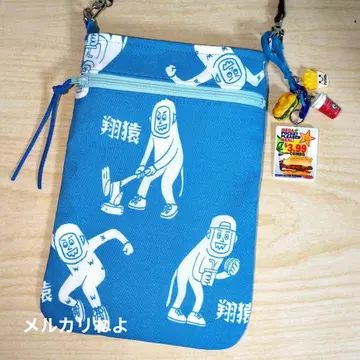 스모 쇼엔 오이테카제베야 유카타 옷감 스마트폰 파우치