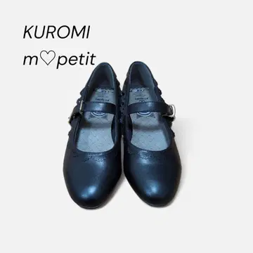 아오키 미사코 x 시마무라 x 쿠로미 로우힐 펌프스 M 사이즈