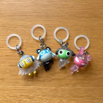 개구리 중사 케로로 메지루시 액세서리 4개 세트