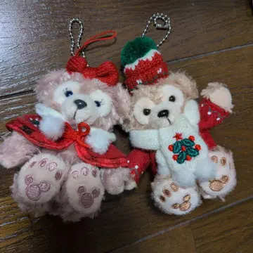 더피와 셰리메이 크리스마스 키링