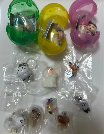 메지루시 액세서리 묶음 판매 짱구는 못말려(크레용 신짱) 나메코 쿠마땅