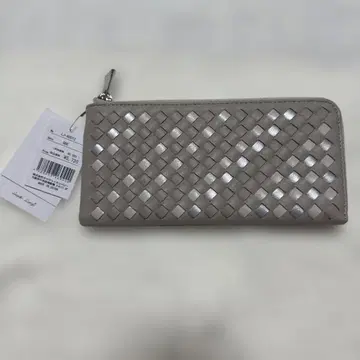 그레이 레가토라르고 뜨개질 디자인 장지갑