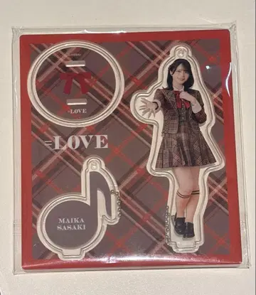사사키 마이카 아크릴 스탠드 러브송에 습격당하다