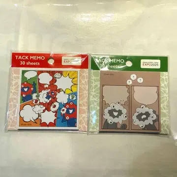 [ 미사용 새상품 ] EXPO 2025 메모장 30장입 x 2개