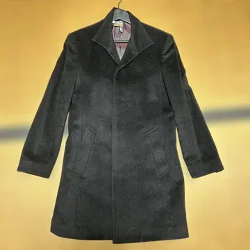 [ 새상품급 ] COMME CA MEN 스텐카라 코트 M 블랙