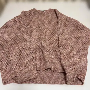 JOURNAL STANDARD 긴팔 니트 스웨터 L 사이즈 핑크 계열