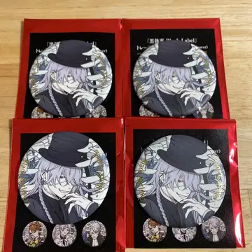 흑집사 Black Label 캔뱃지 언더테이커 장의사 4점